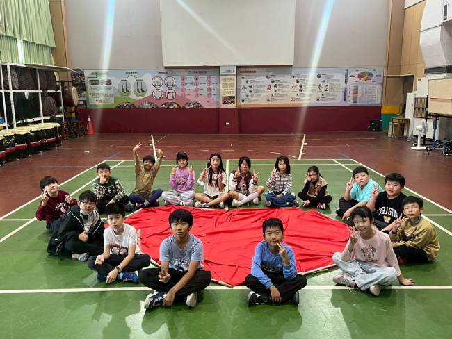 24節令鼓隊 參加心三美運動 榮獲【佳作】